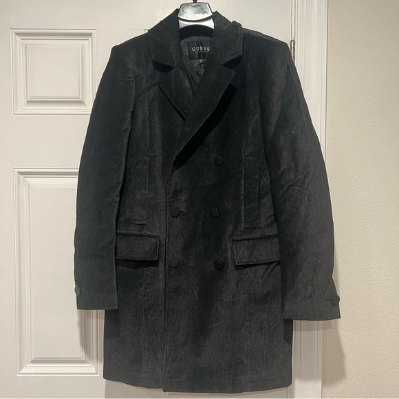 GUESS / Men’s Velvet Blazer Size S Black
